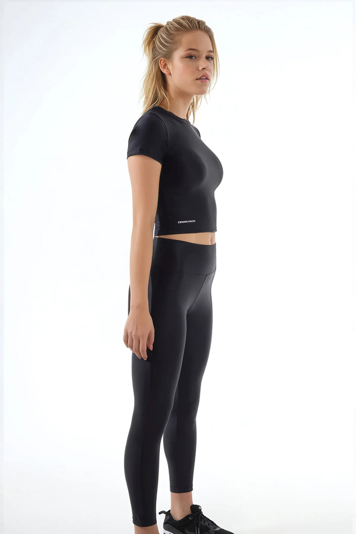 Destiny High Rise Ultra Light Stretch Legging #color_black-beauty